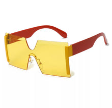 Load image into Gallery viewer, Foxy Boxy II Square Rimless Sunglasses
