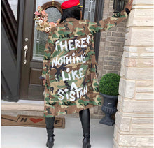 Load image into Gallery viewer, There&#39;s Nothing Like a Sister Camo Jacket XL
