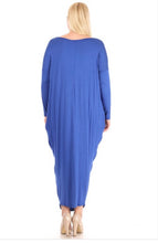 Load image into Gallery viewer, Bahama Blue Maxi Dress
