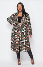 Load image into Gallery viewer, Camouflage Long Lightweight Jacket
